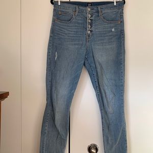 Gap High Waisted Skinny Jeans